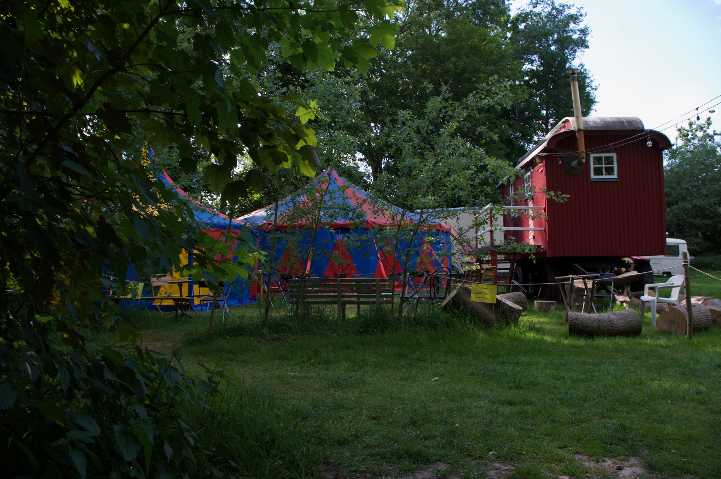 Theatergarten – Nacht
